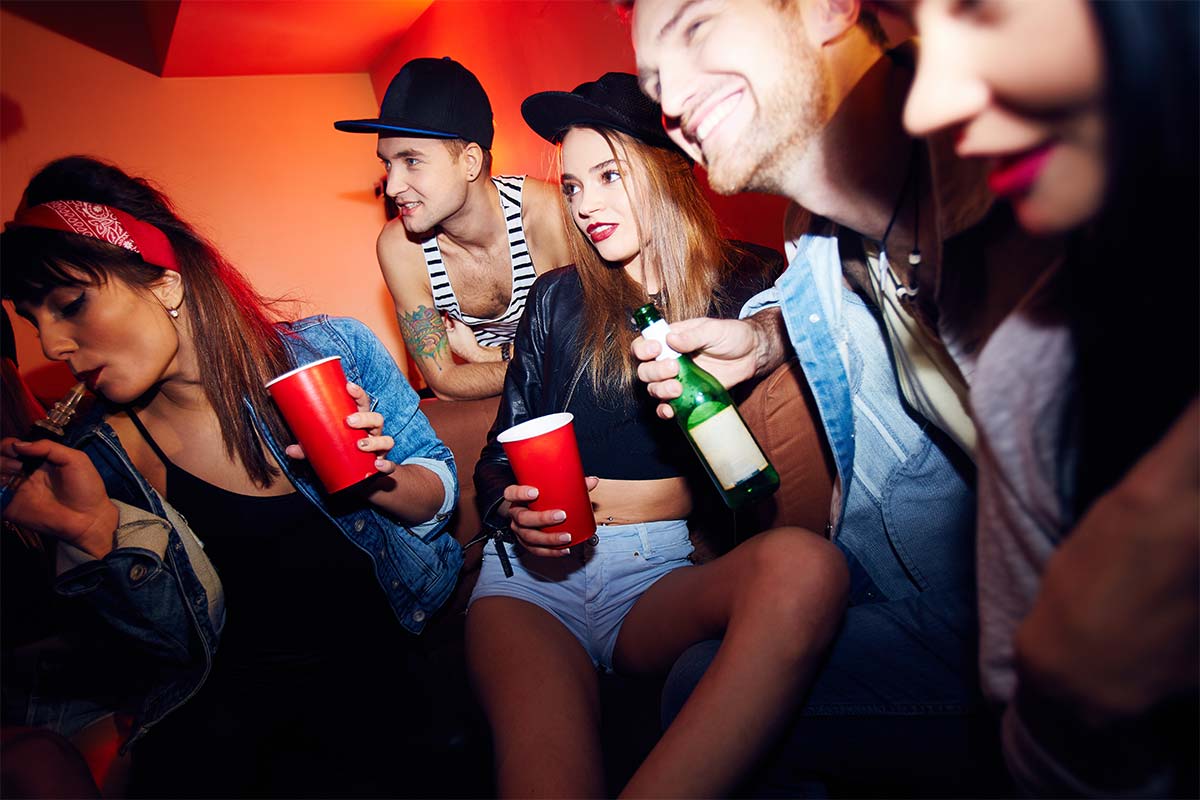 peer pressure teen drinking