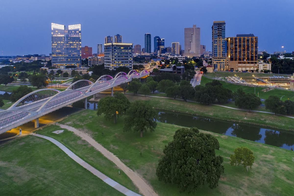 fort worth texas cityscape